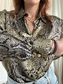 Snake silkShirt