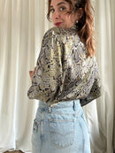 Snake silkShirt