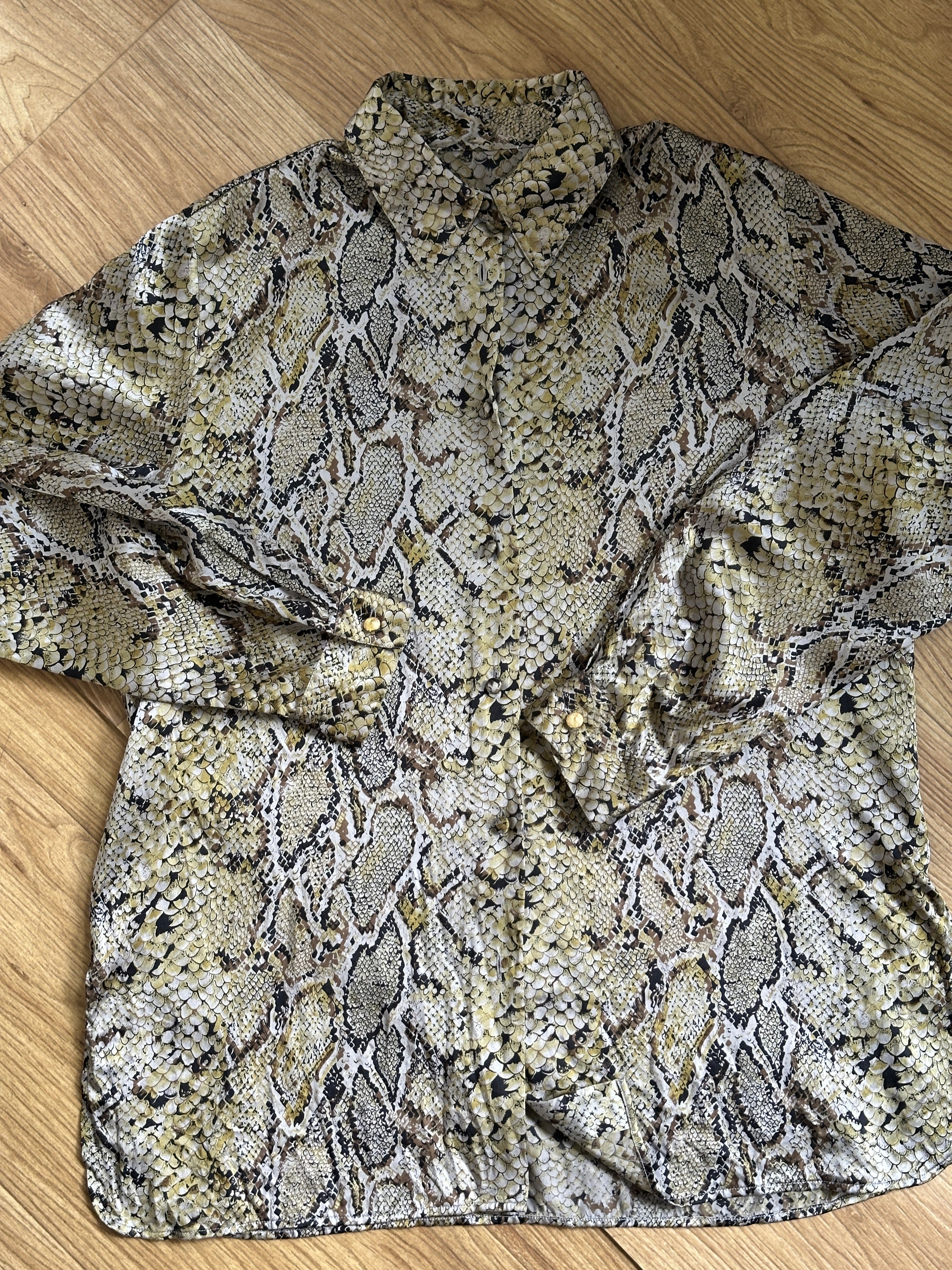 Snake silkShirt