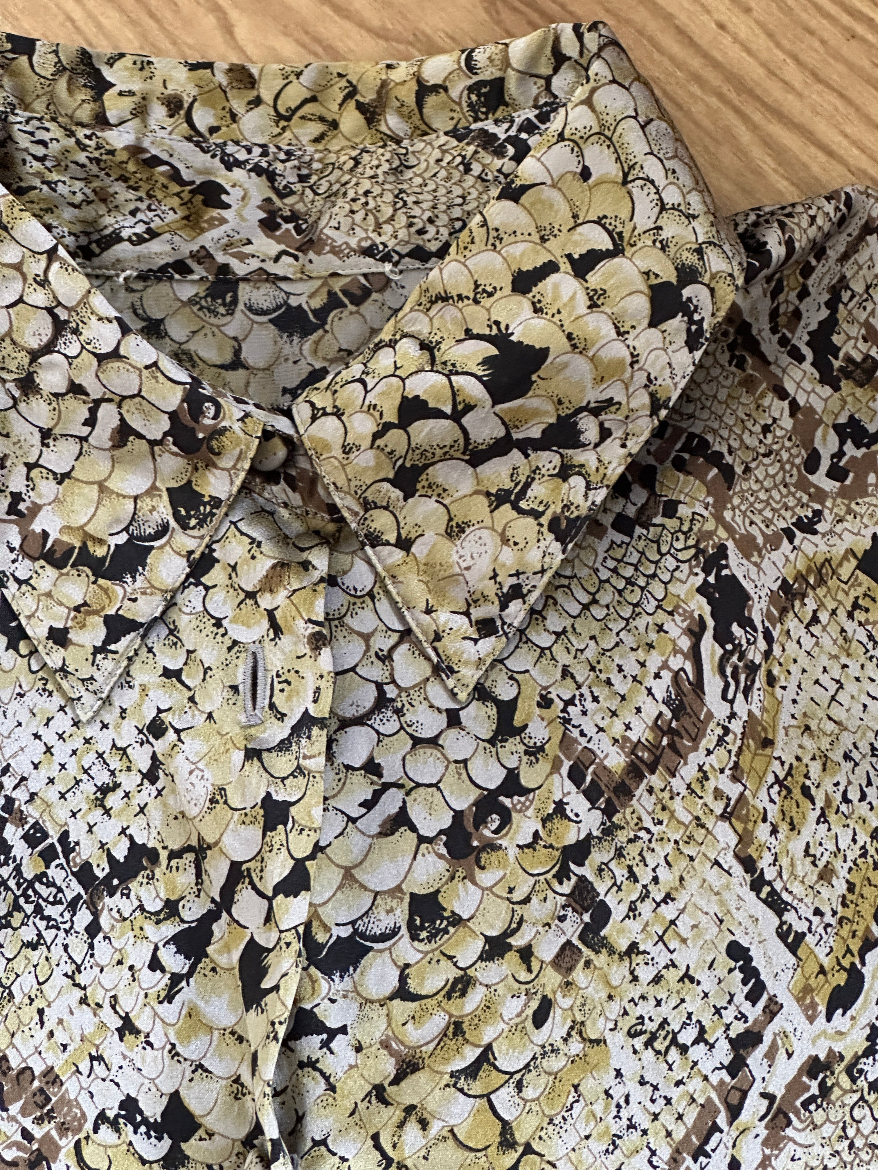 Snake silkShirt