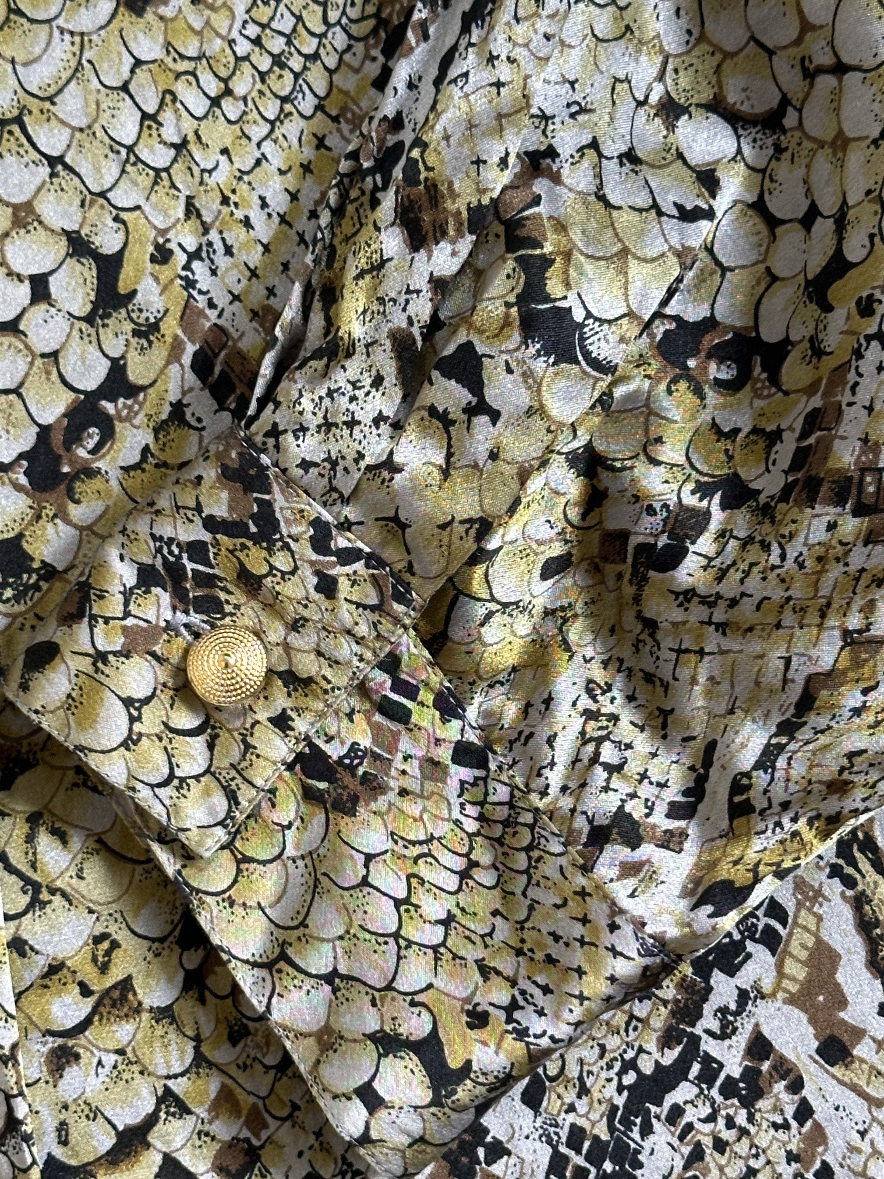 Snake silkShirt