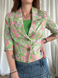 Green Bolero Blazer