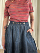 Elisabetta Franchi Jeans Skirt