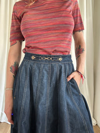 Elisabetta Franchi Jeans Skirt