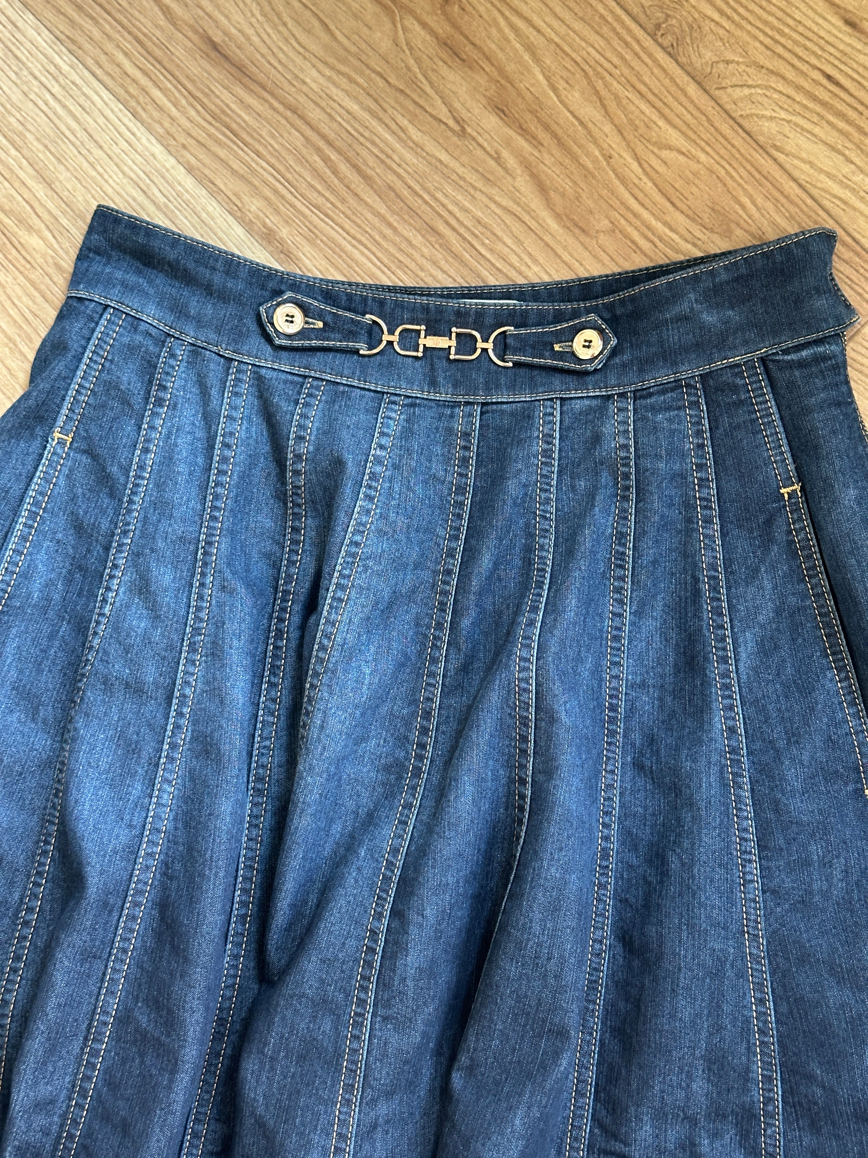 Elisabetta Franchi Jeans Skirt
