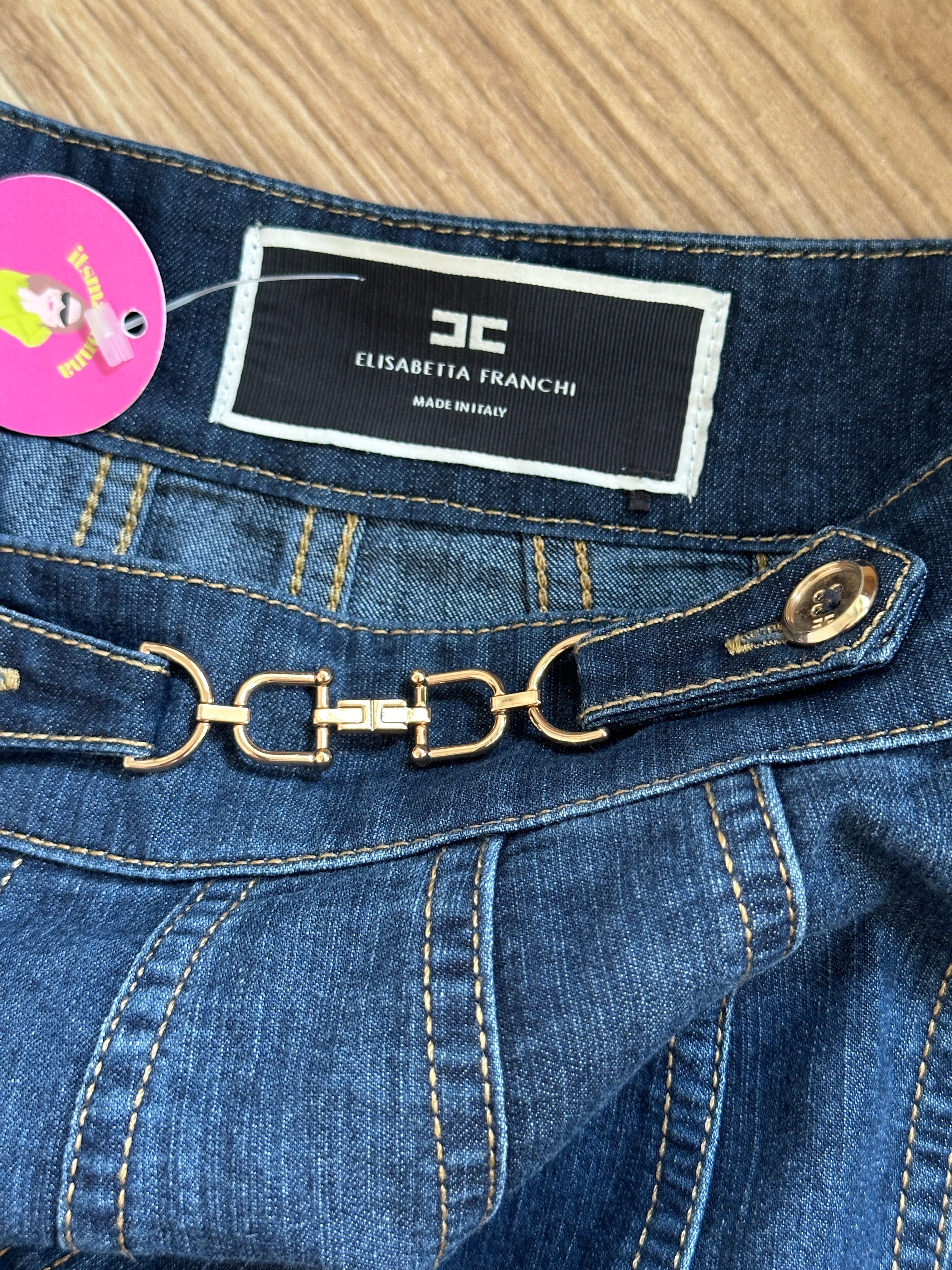 Elisabetta Franchi Jeans Skirt