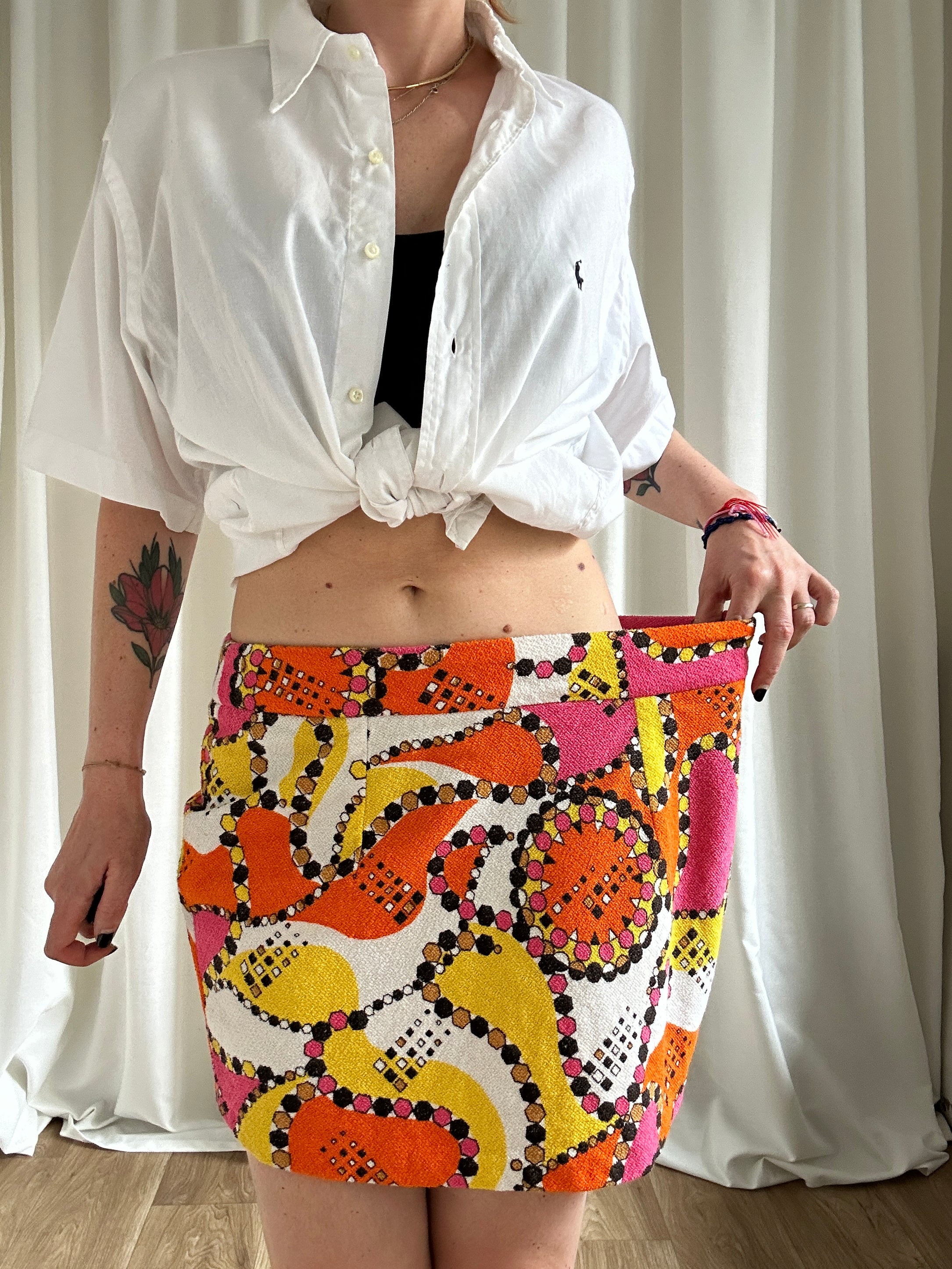 Christian Dior Psychedelic Skirt
