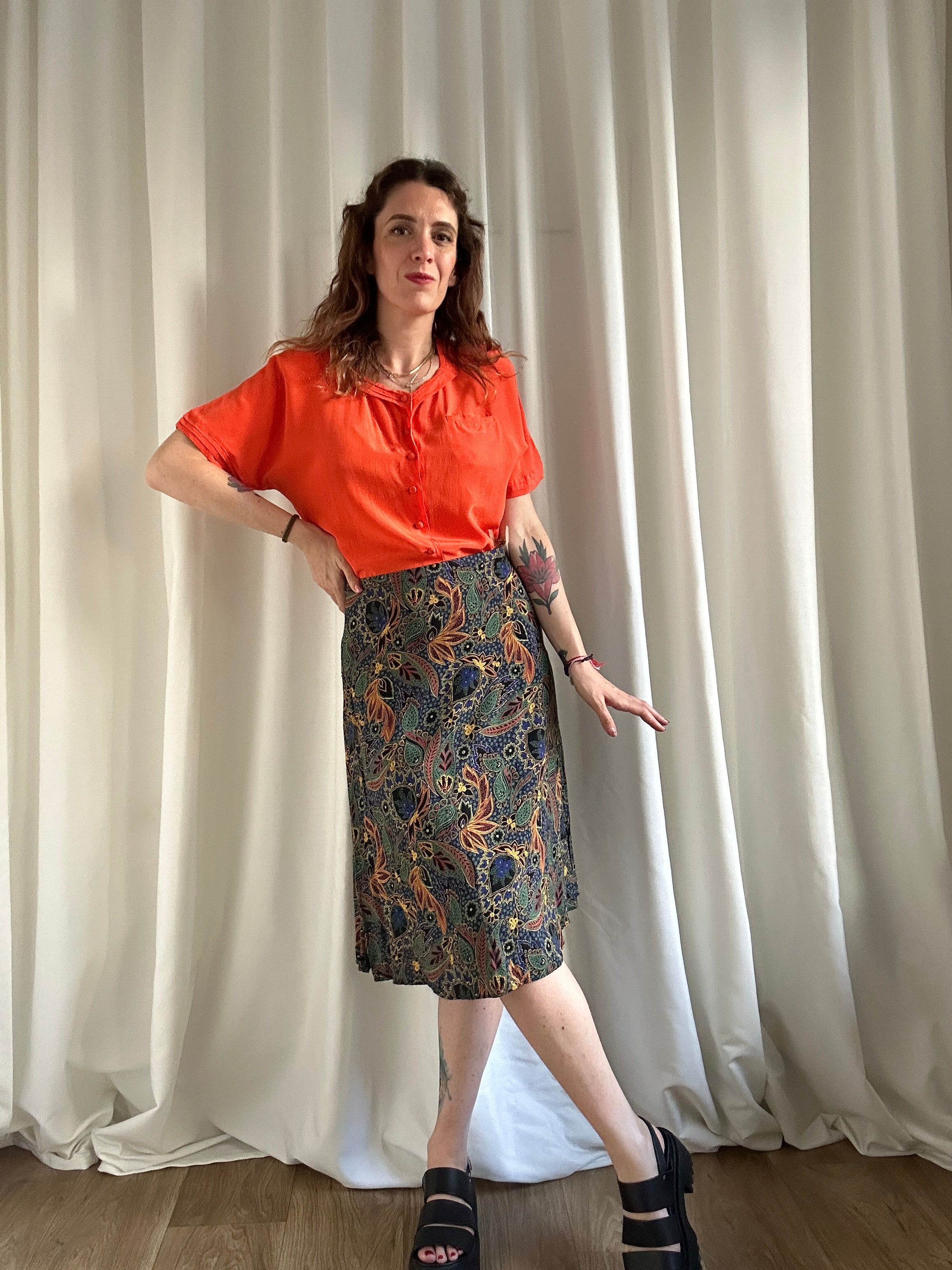 Paisley Skirt
