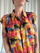 Reputation silk shirt