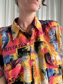 Reputation silk shirt