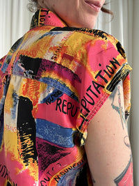 Reputation silk shirt