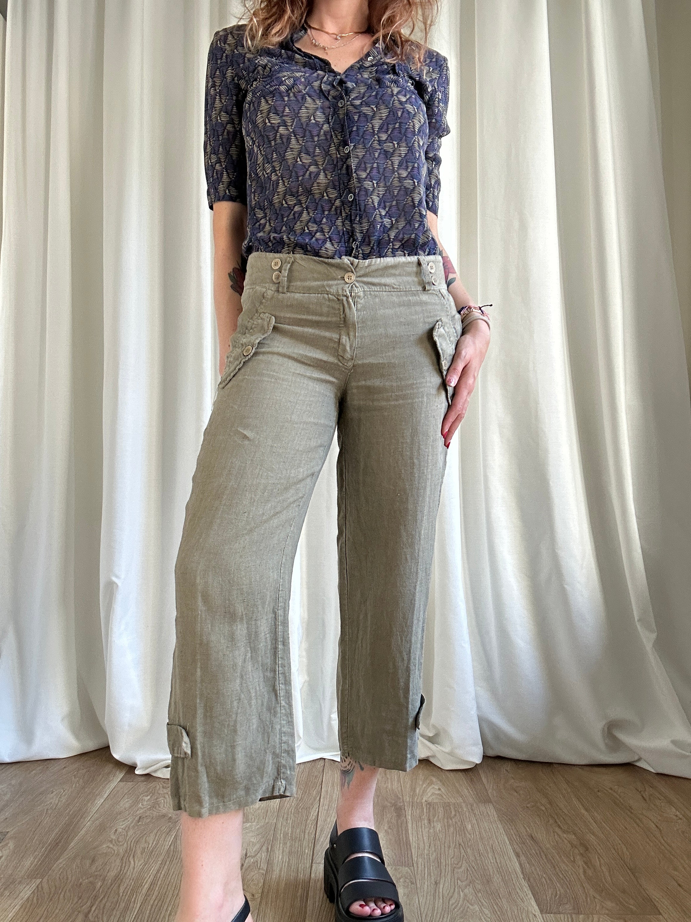 Pinocchio lino pants