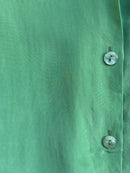 Menta cupro shirt