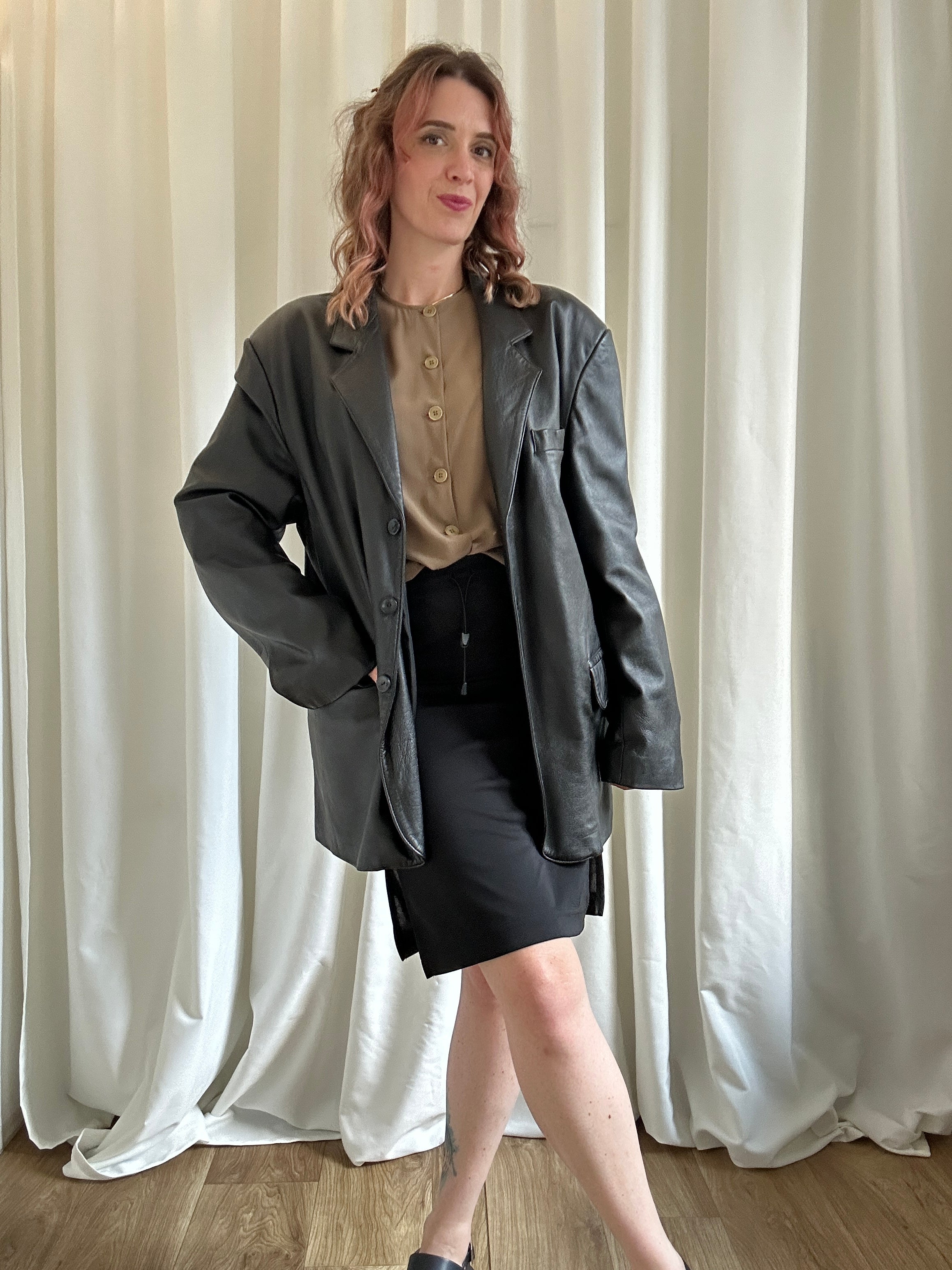 Bernard leather jacket