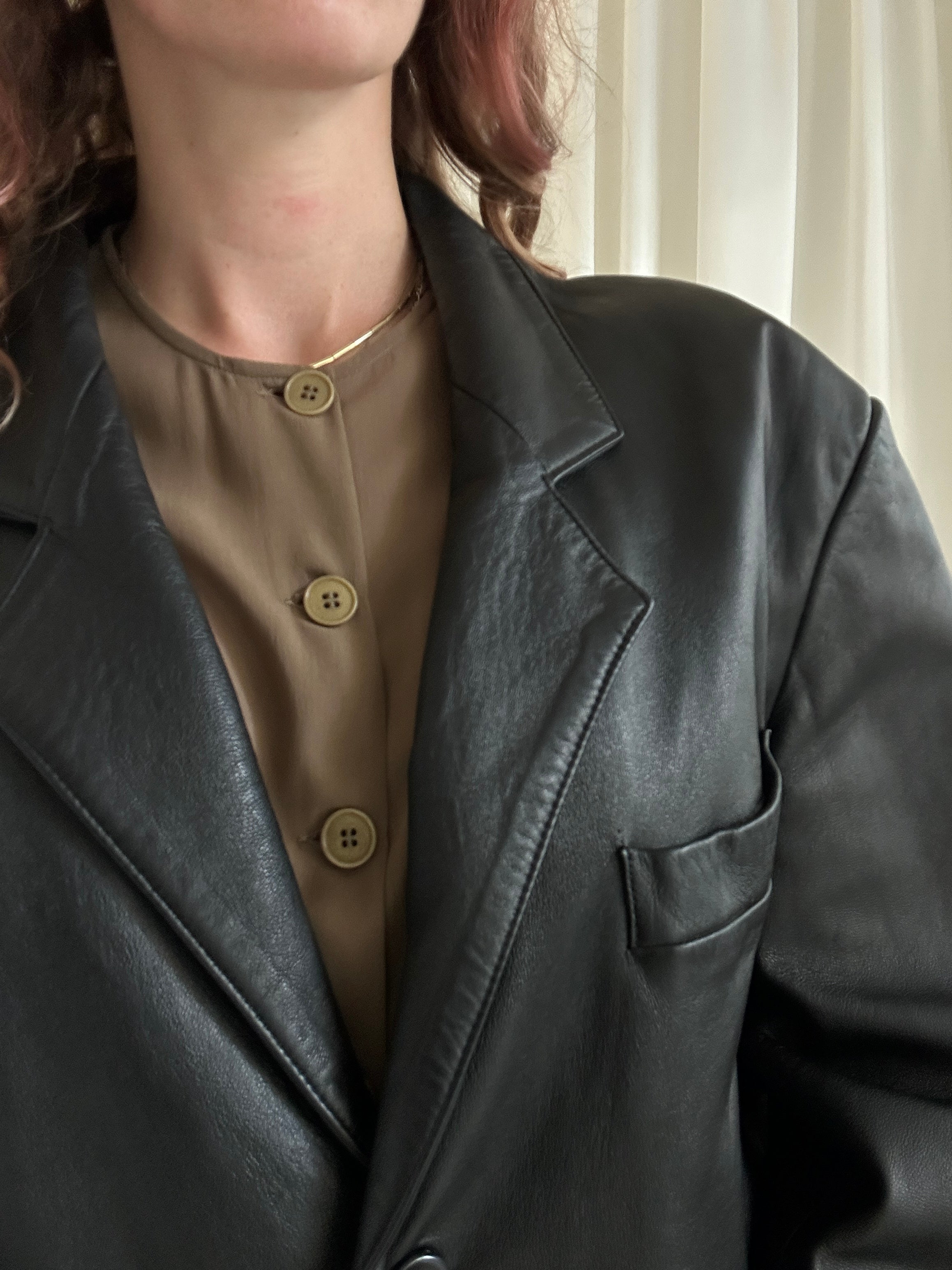 Bernard leather jacket