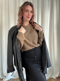 Armani kiwi silk shirt