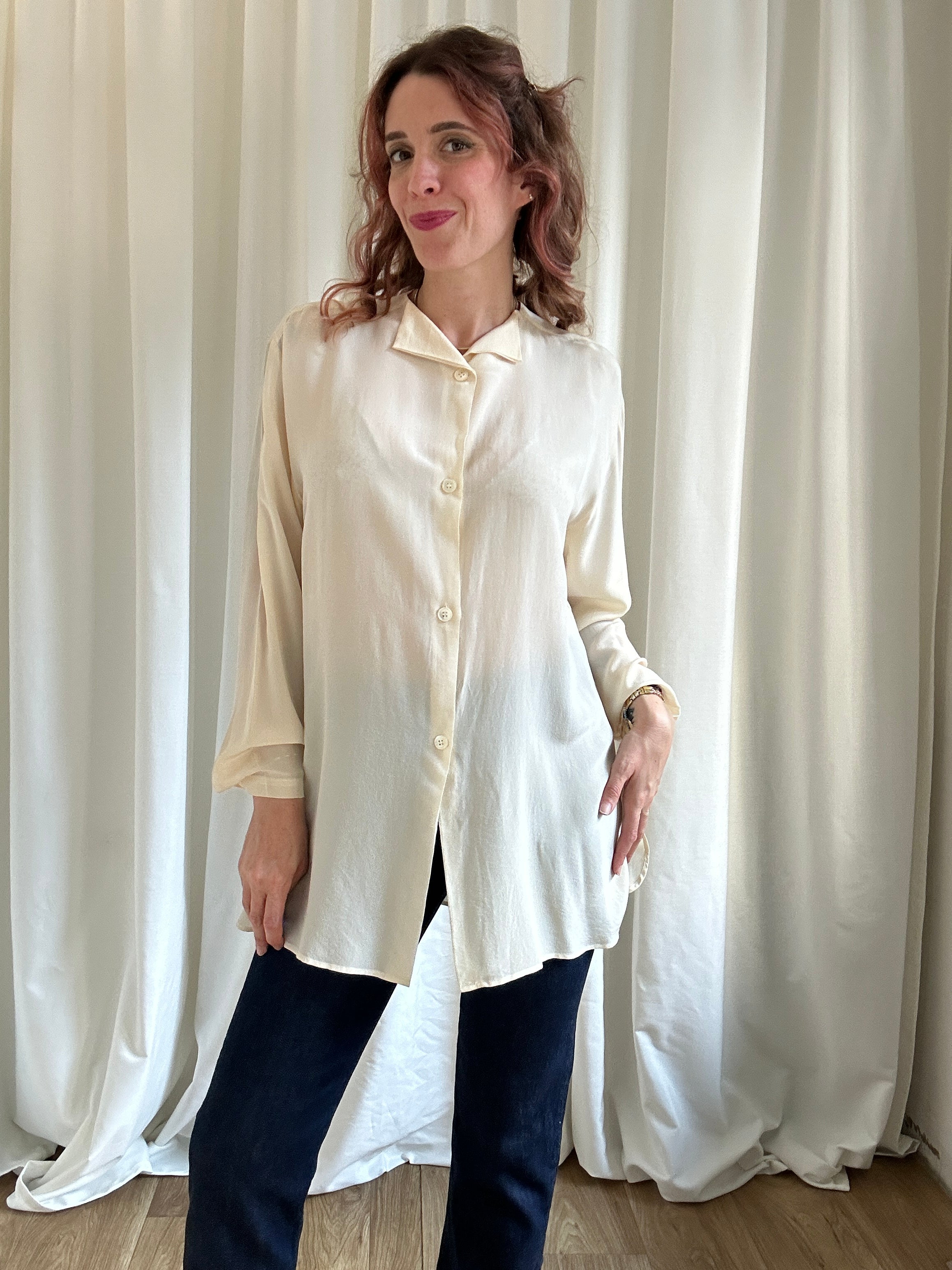 Armani burrosa silk shirt
