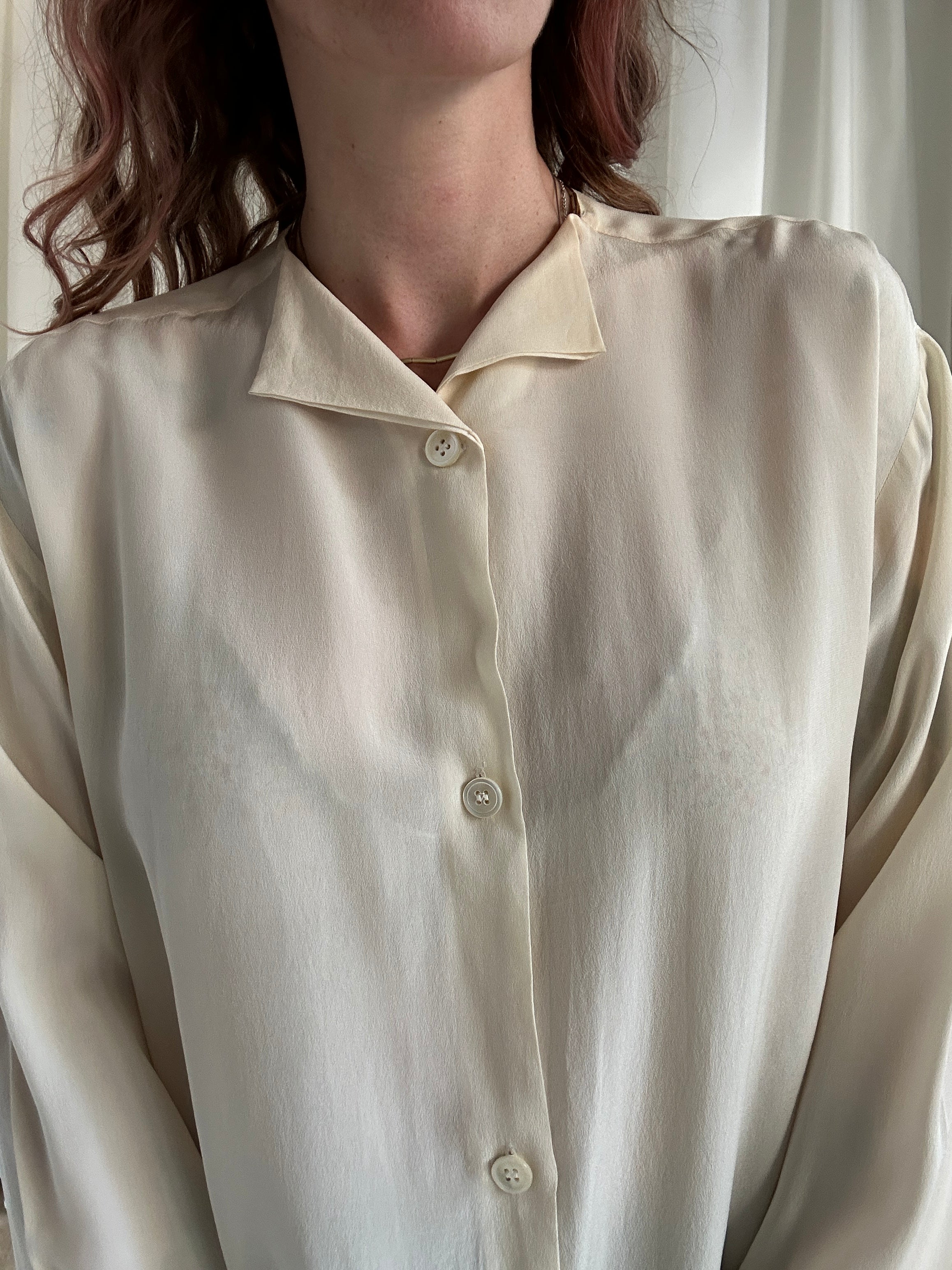 Armani burrosa silk shirt
