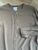Armani kiwi silk shirt