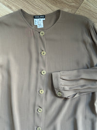 Armani kiwi silk shirt