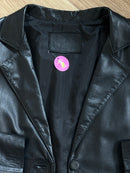 Evergreen leather jacket