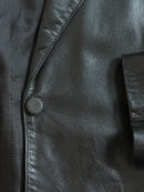 Evergreen leather jacket