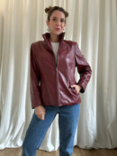Lipstick Leather Jacket
