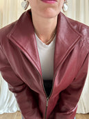 Lipstick Leather Jacket
