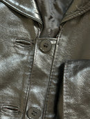 Coco Leather Coat
