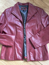 Lipstick Leather Jacket