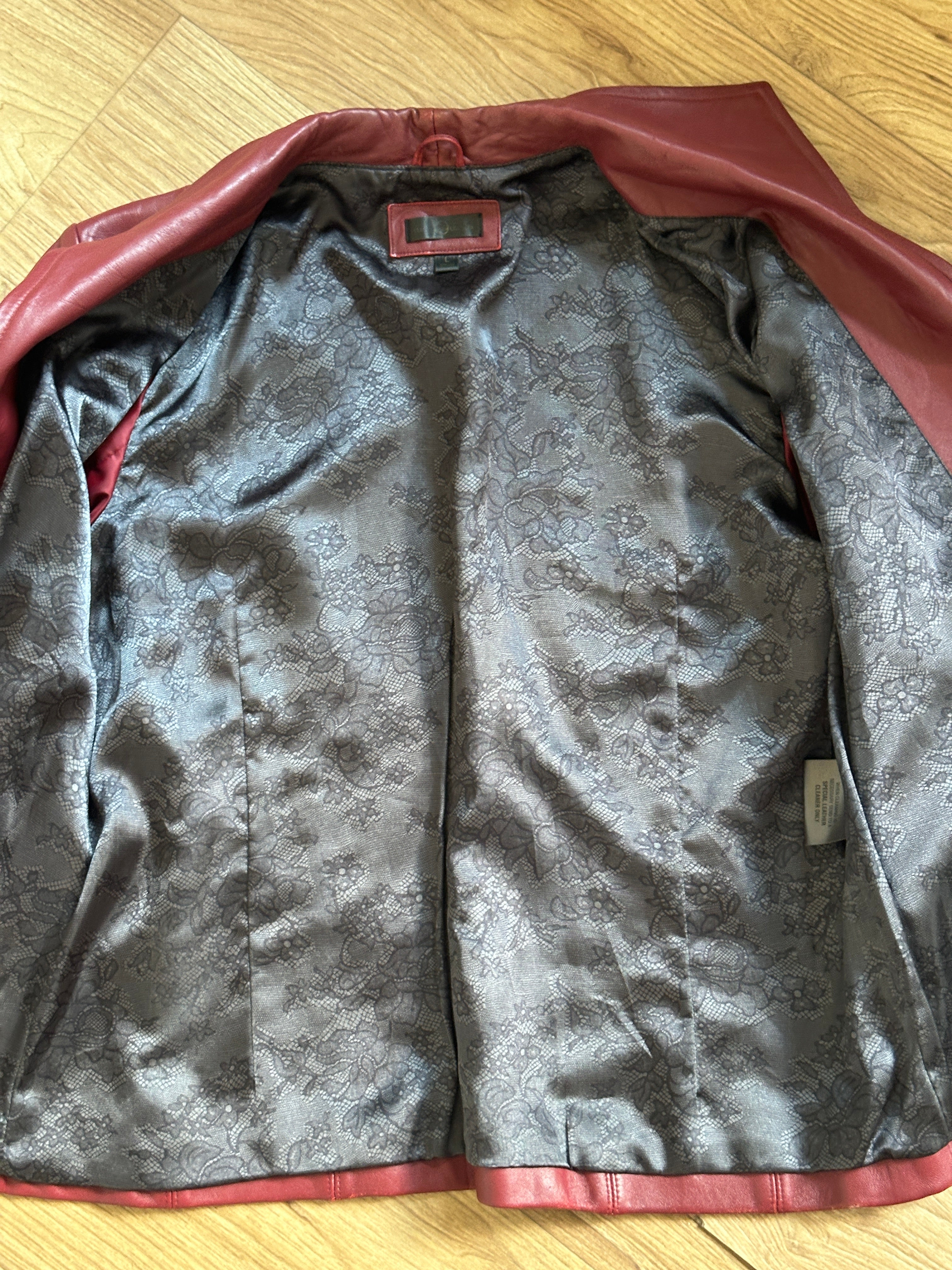 Lipstick Leather Jacket