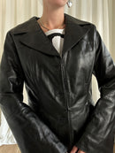 Coco Leather Coat
