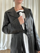 Coco Leather Coat