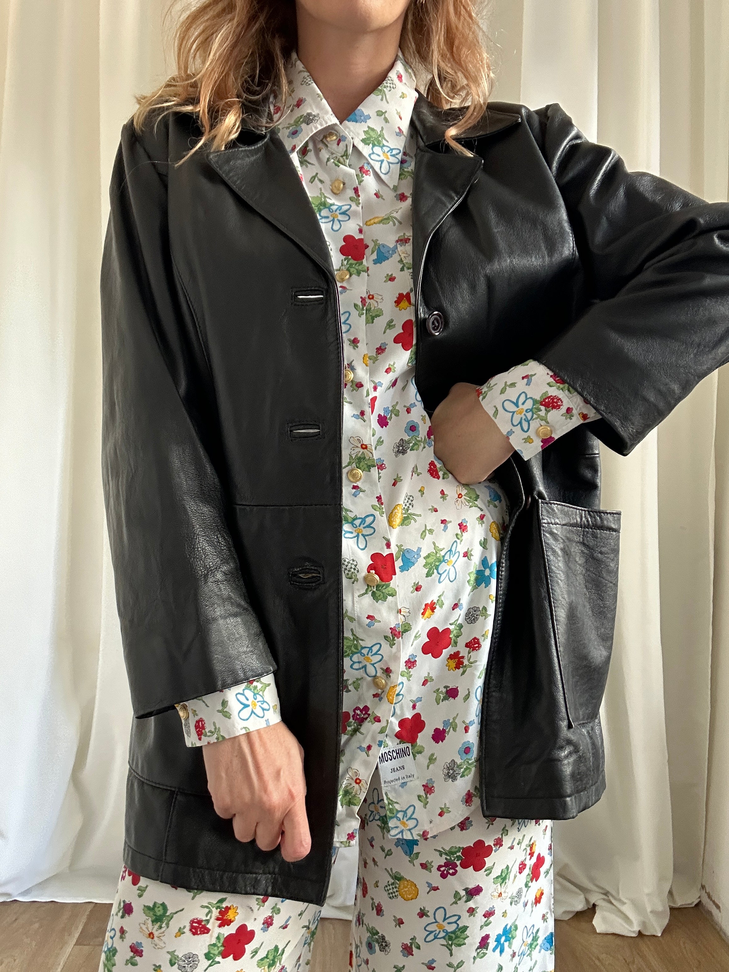 La classica Leather Jacket