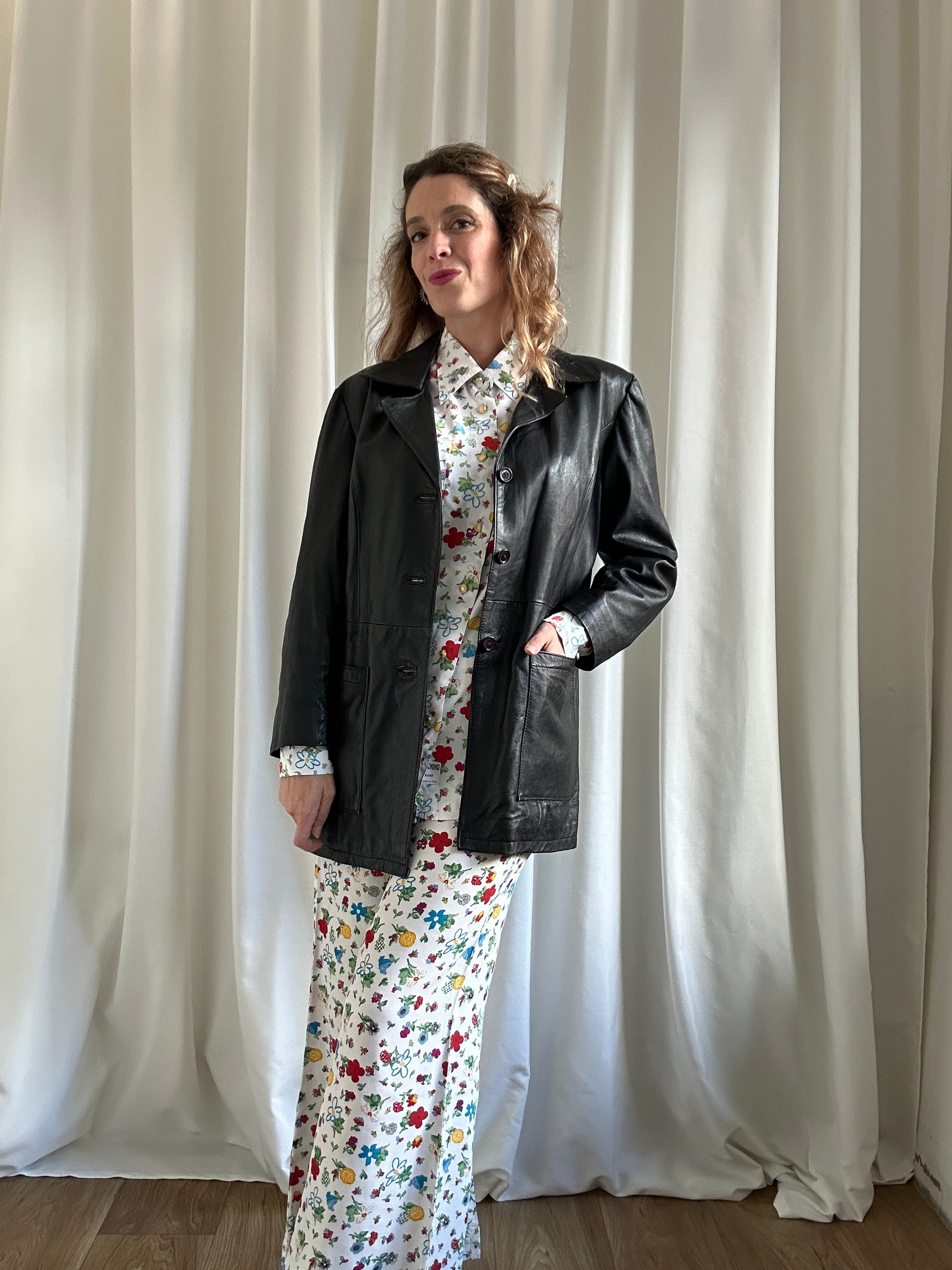 La classica Leather Jacket
