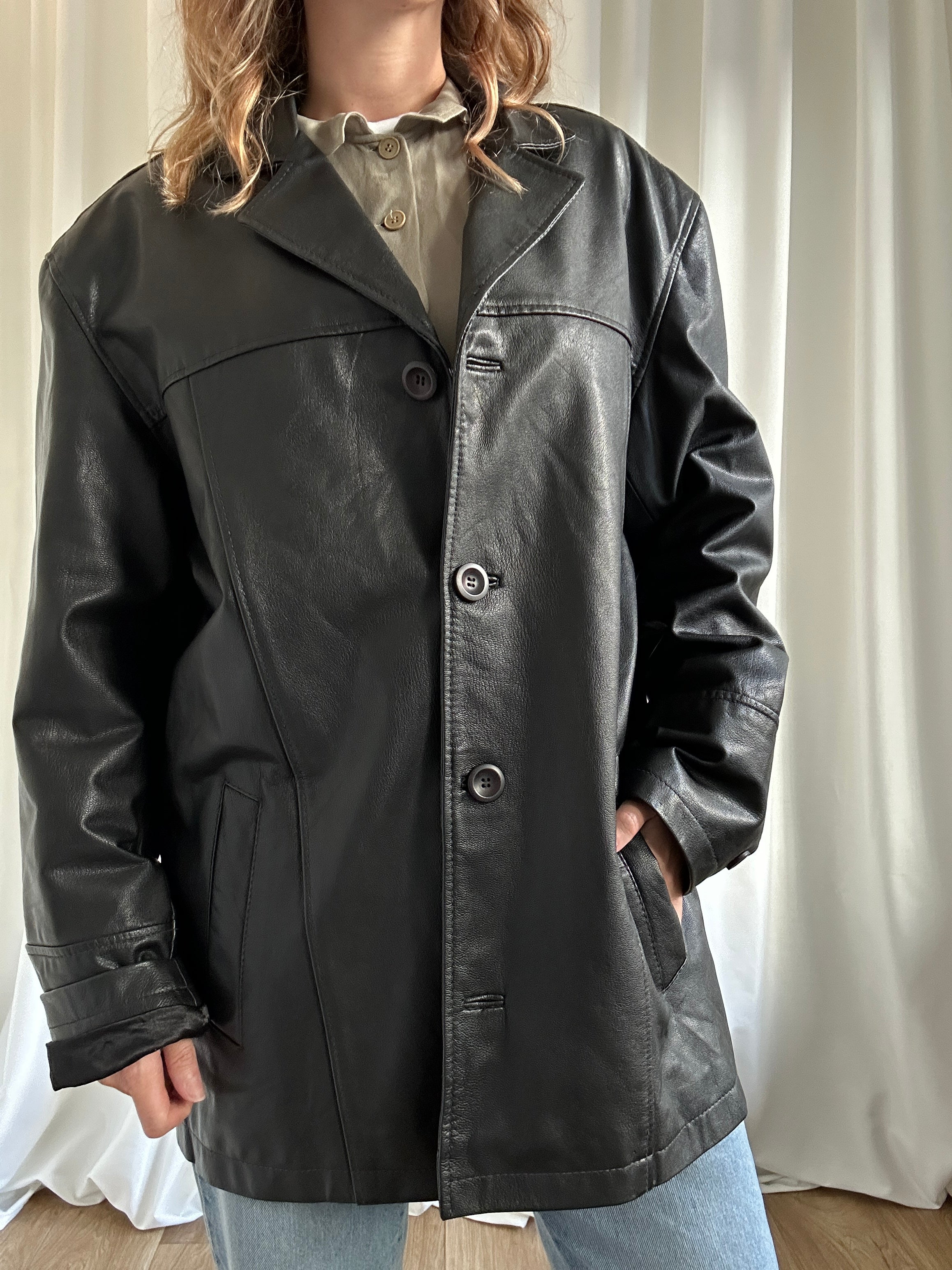 Comunella Leather Jacket