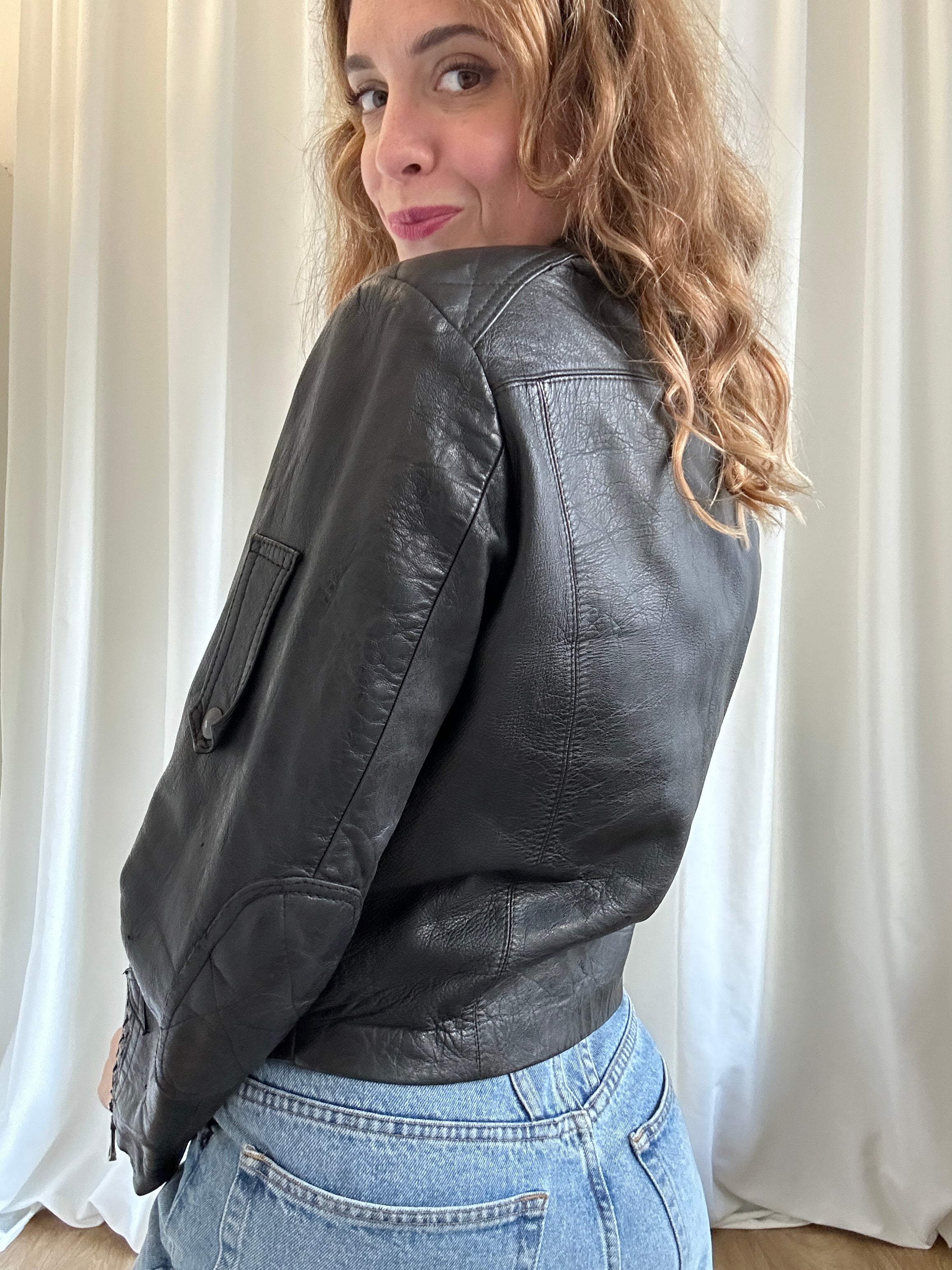 Chiodino Leather Jacket