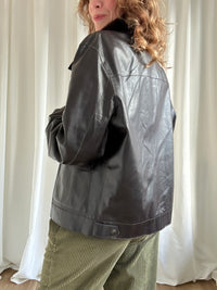 Chocofondente Leather Jacket