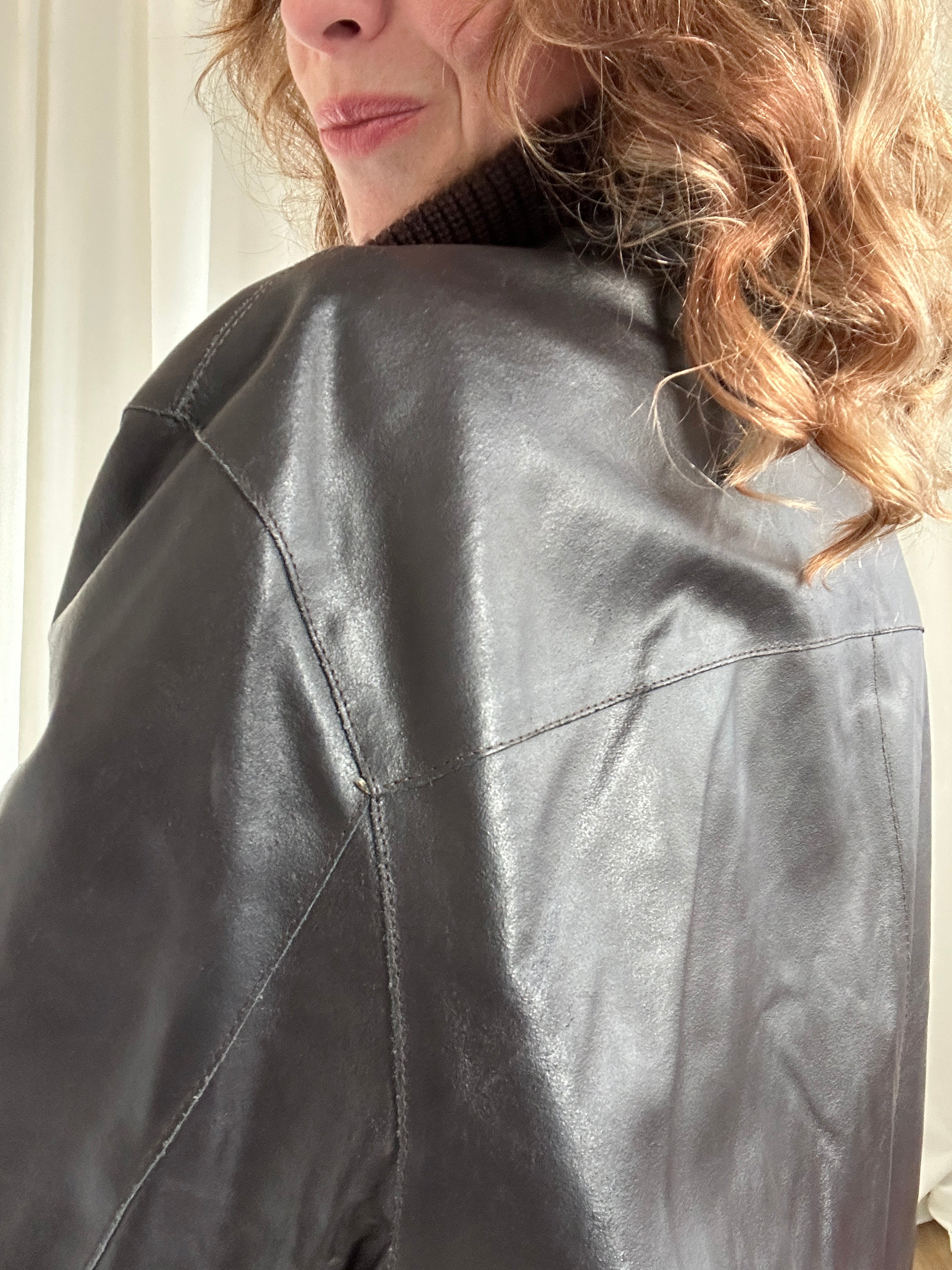 Chocofondente Leather Jacket