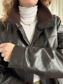 Chocofondente Leather Jacket