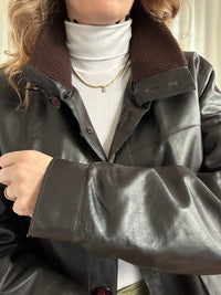 Chocofondente Leather Jacket