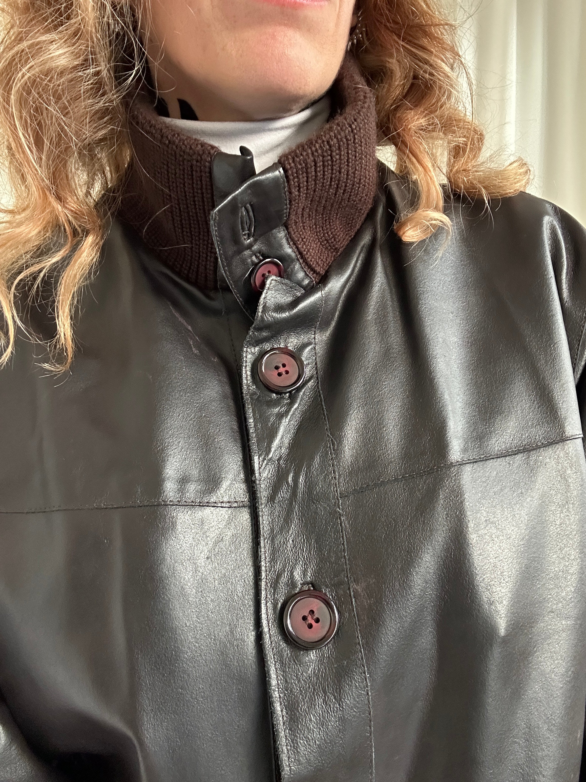 Chocofondente Leather Jacket