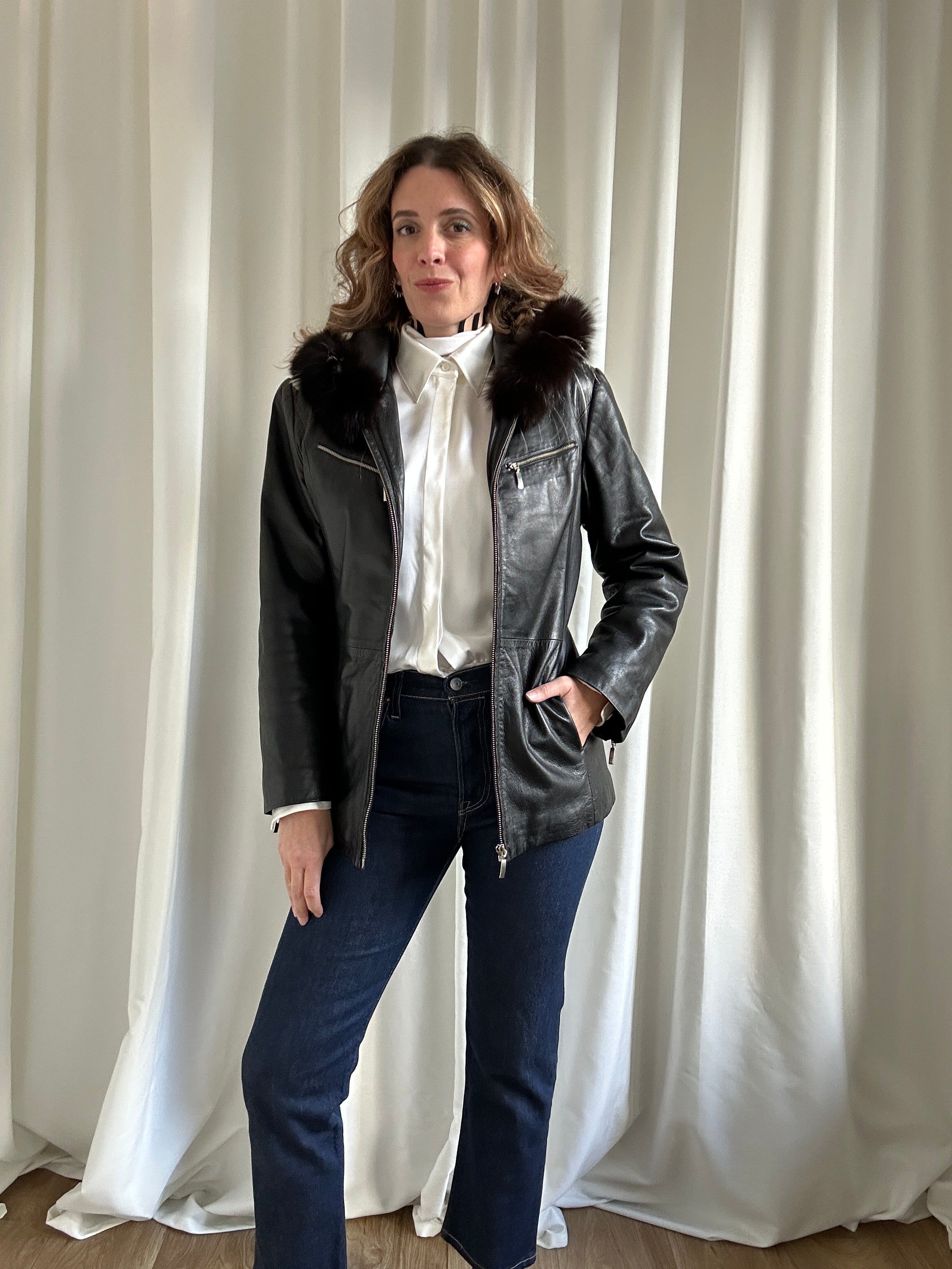Pelliccioso Leather Jacket