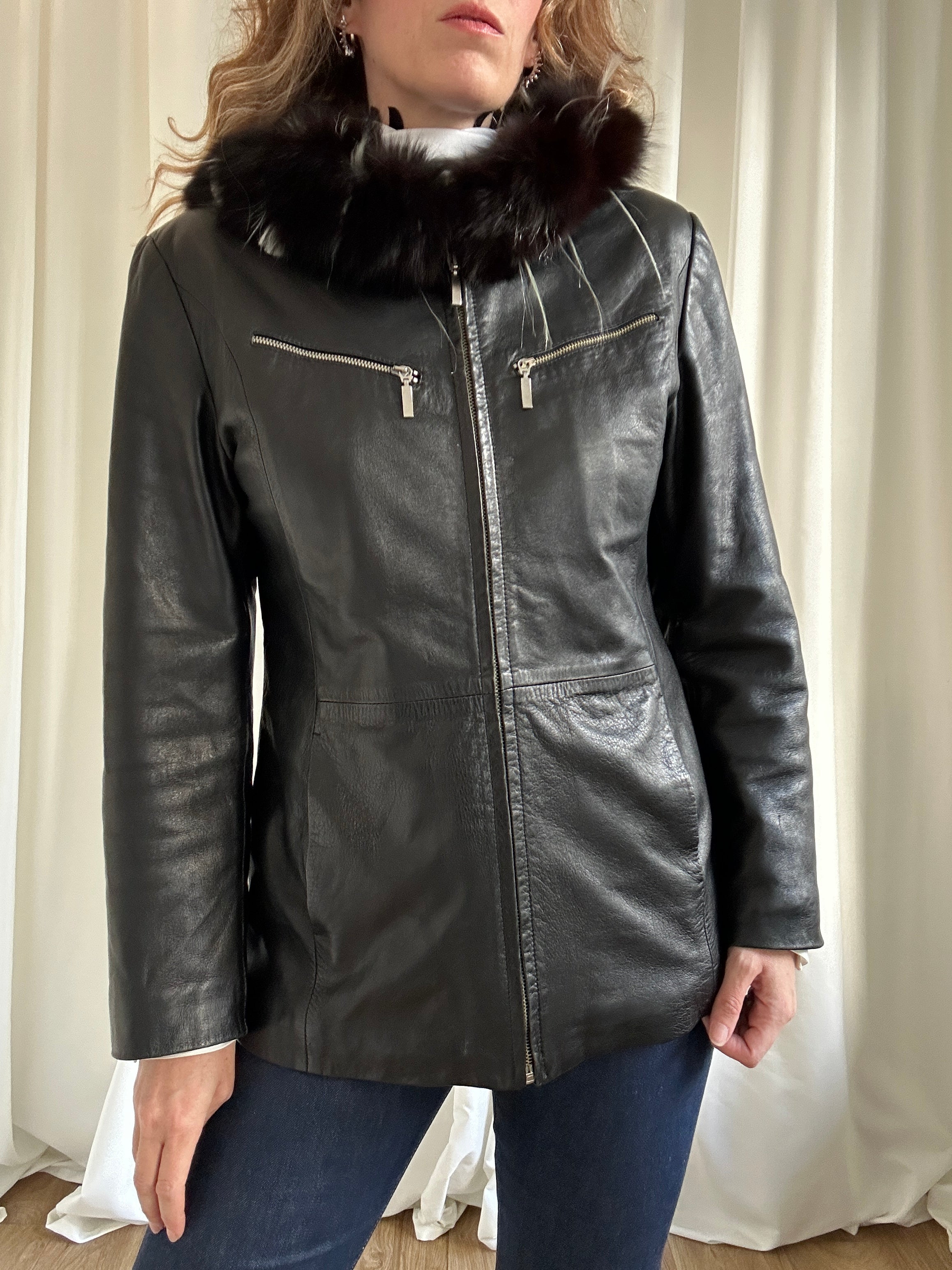 Pelliccioso Leather Jacket