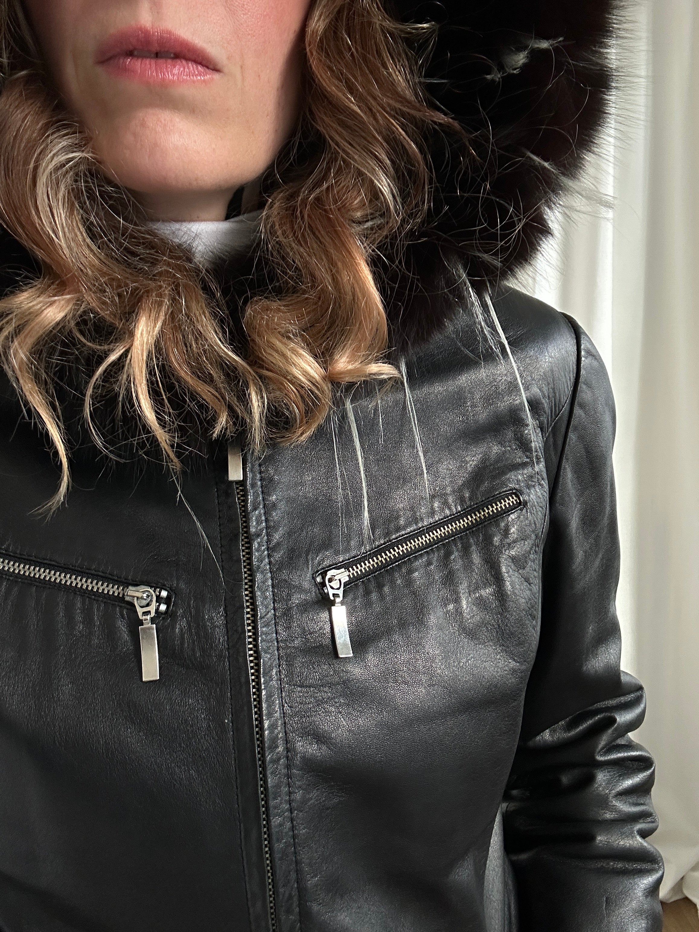 Pelliccioso Leather Jacket