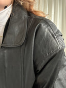 Pierre Cardin Black Leather Jacket