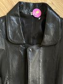 Pierre Cardin Black Leather Jacket