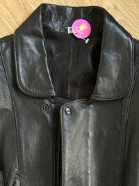 Pierre Cardin Black Leather Jacket