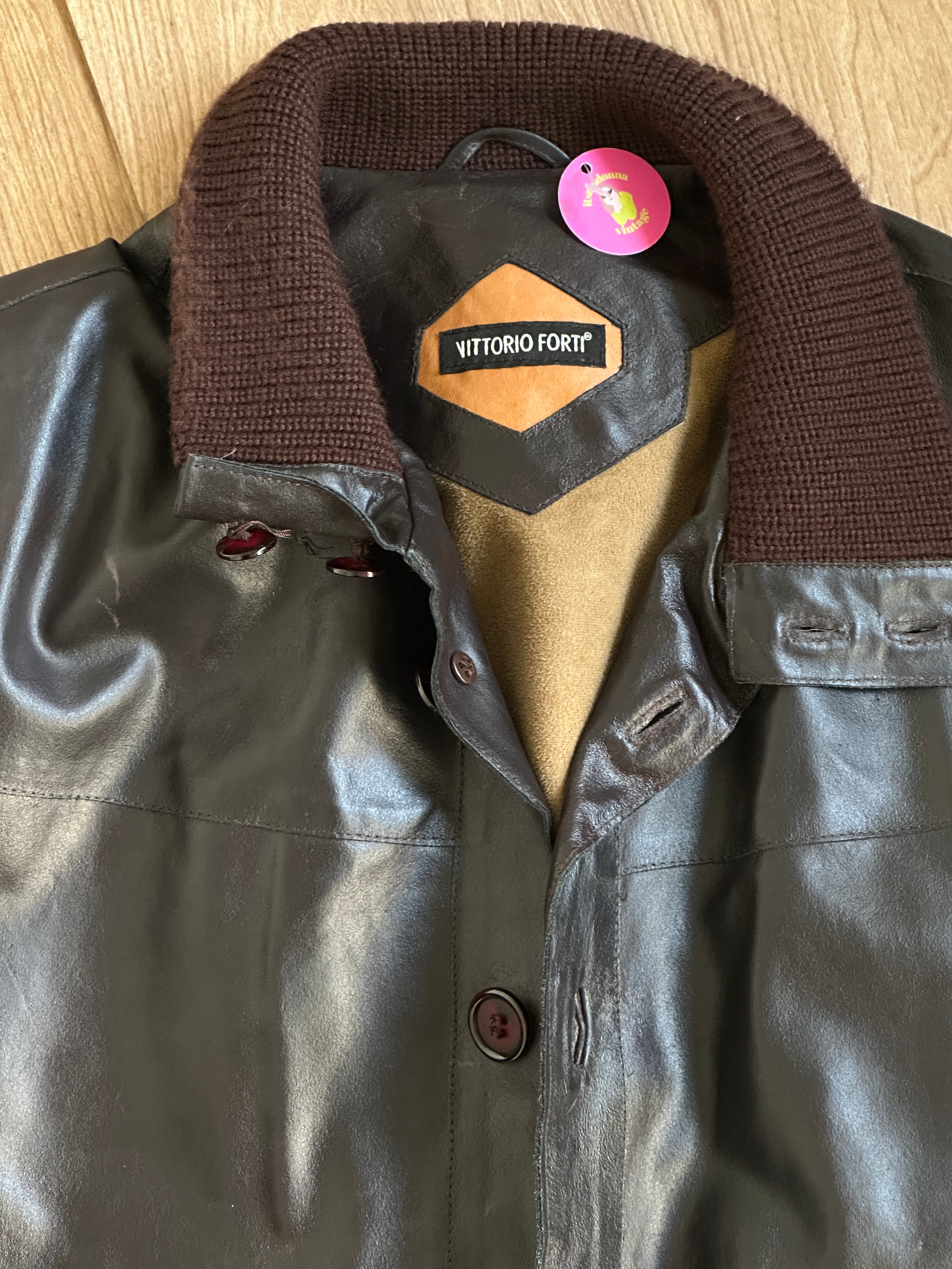 Chocofondente Leather Jacket