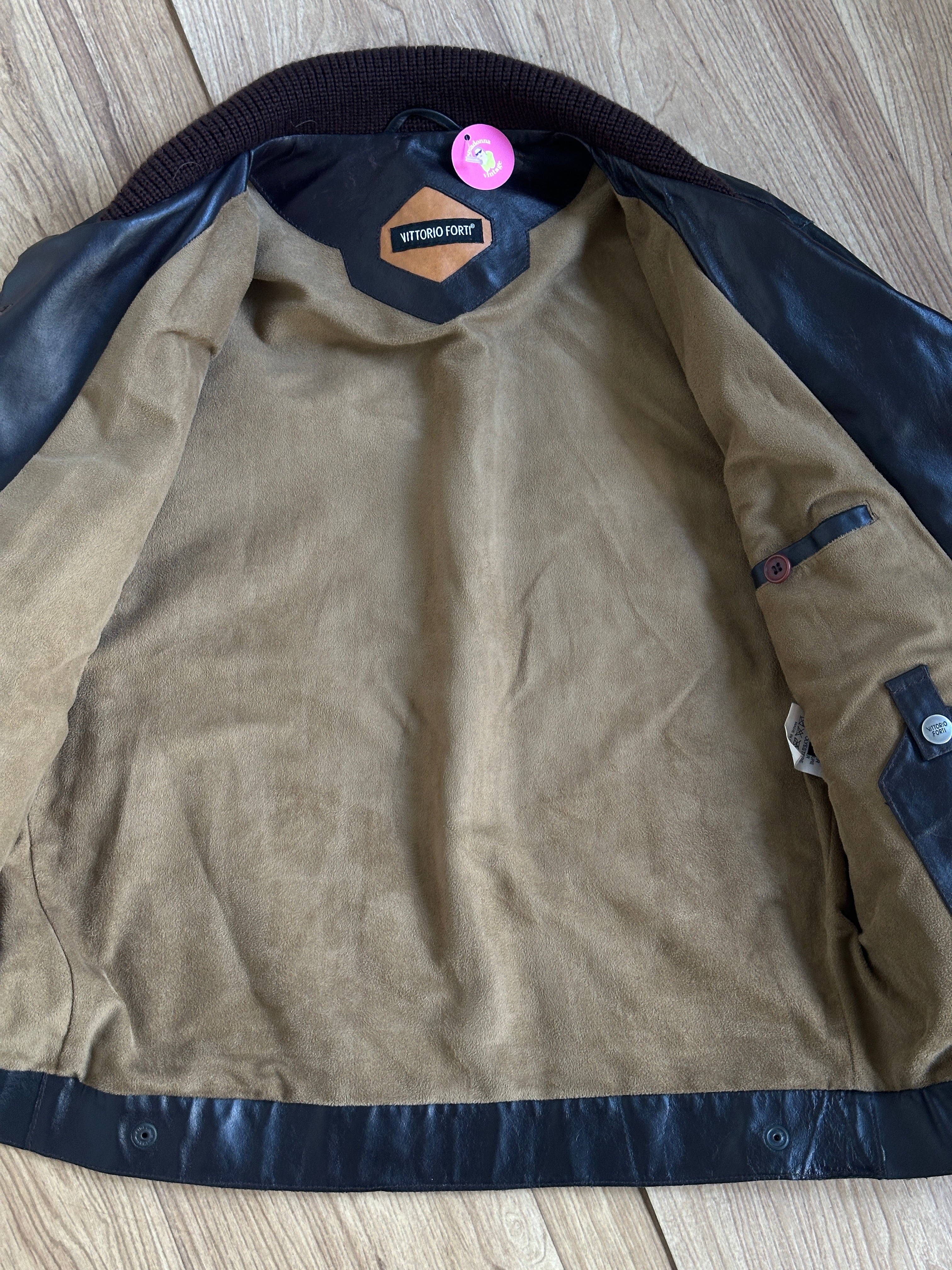 Chocofondente Leather Jacket